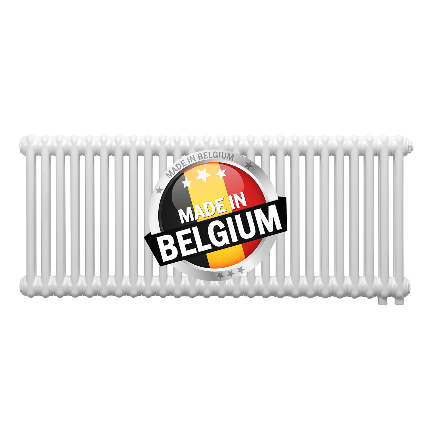 Изображение товара Радиатор трубчатый Vasco Ritmo 3057V 50/117 сталь 26 секций нижнее подключение цвет белый