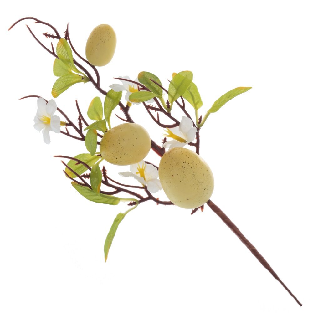 Изображение товара Ветка искусственная Пасхальная 795433 10x5x31 см ПВХ/текстиль