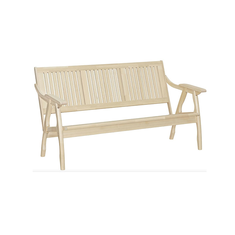Изображение товара Садовая скамья Элегия 159 см из массива дерева бежевый комфортная и долговечная