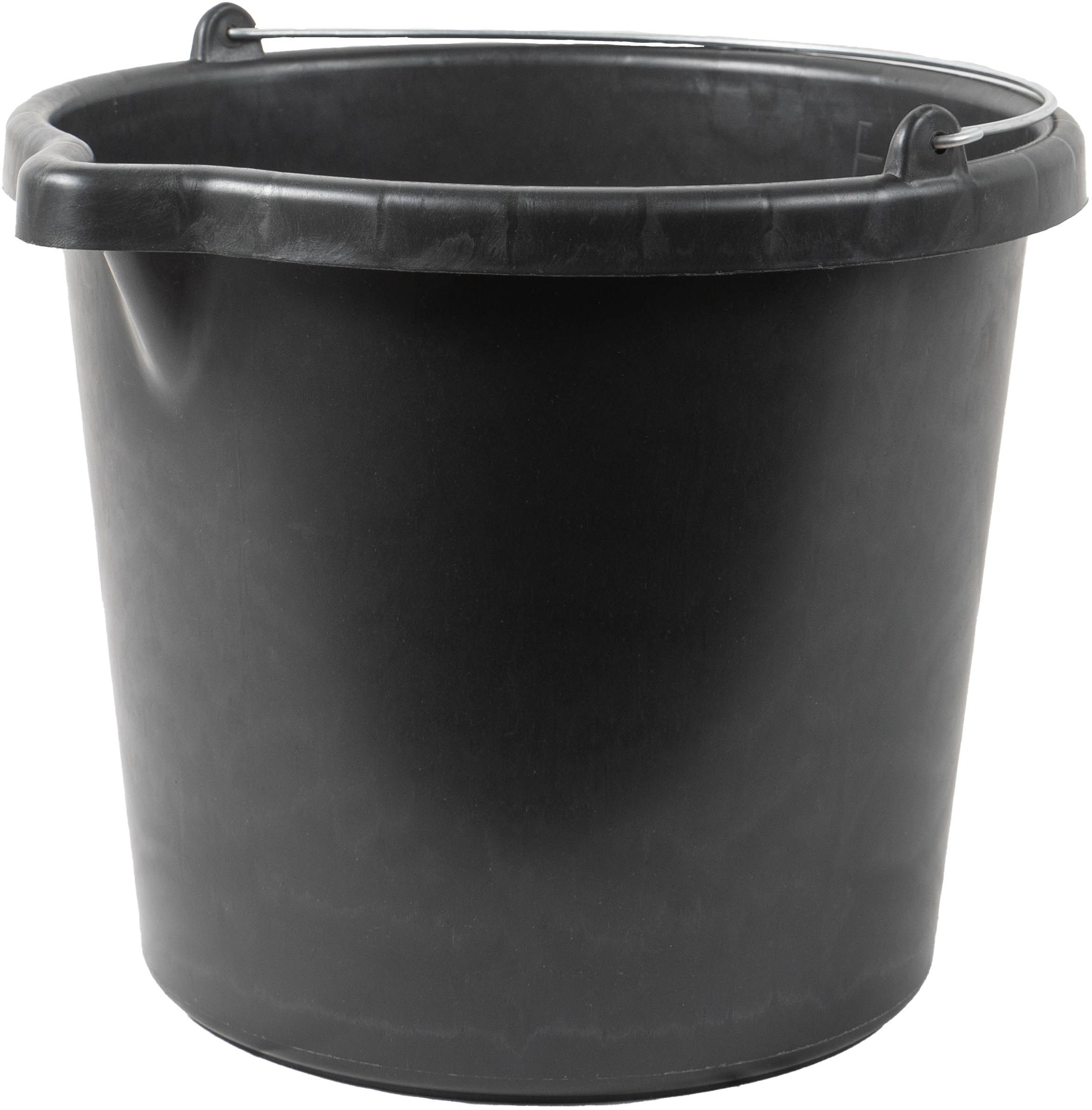 Изображение товара Ведро строительное КЭС черное 20 л