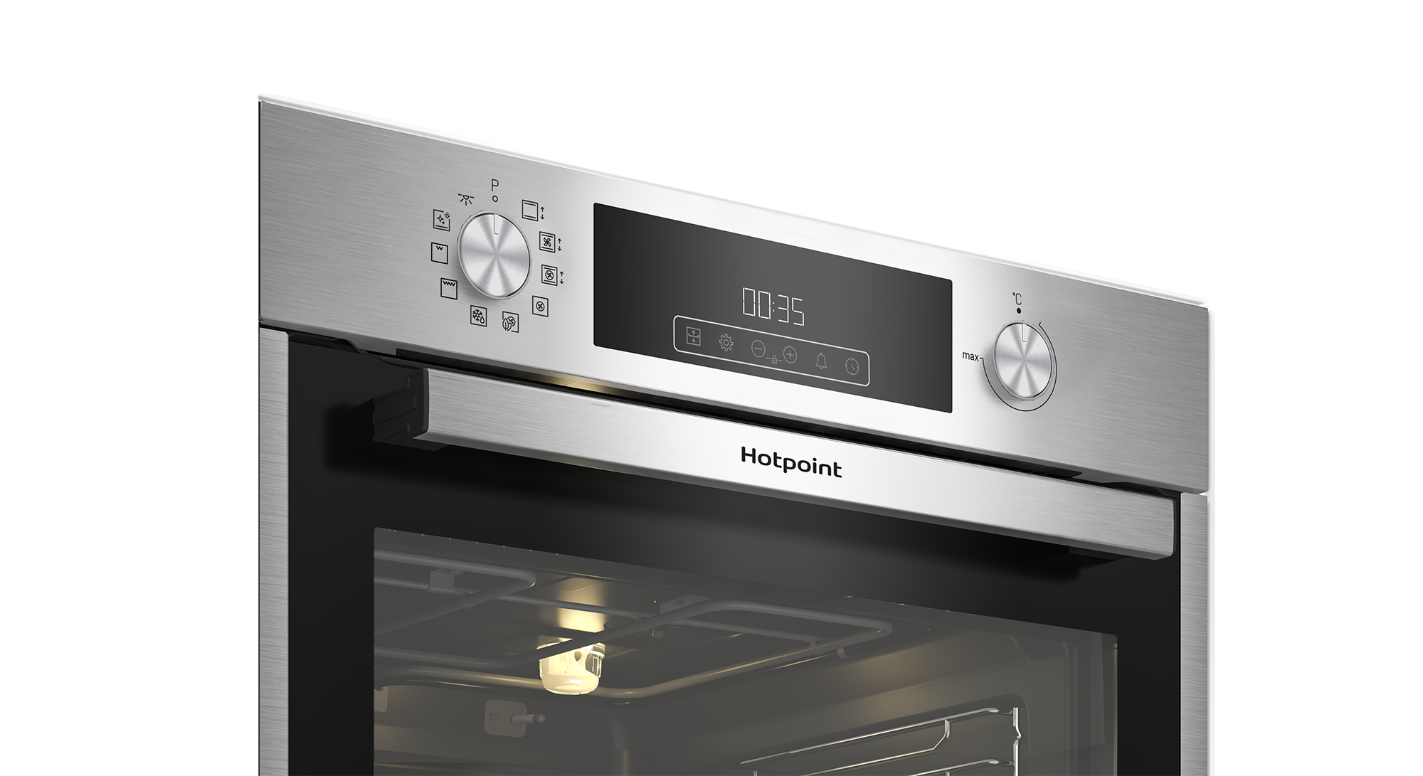 Электрический духовой шкаф Hotpoint FE8 831 JSH 59.4x59.5x56.7 см конвекция цвет нержавеющая сталь - 1