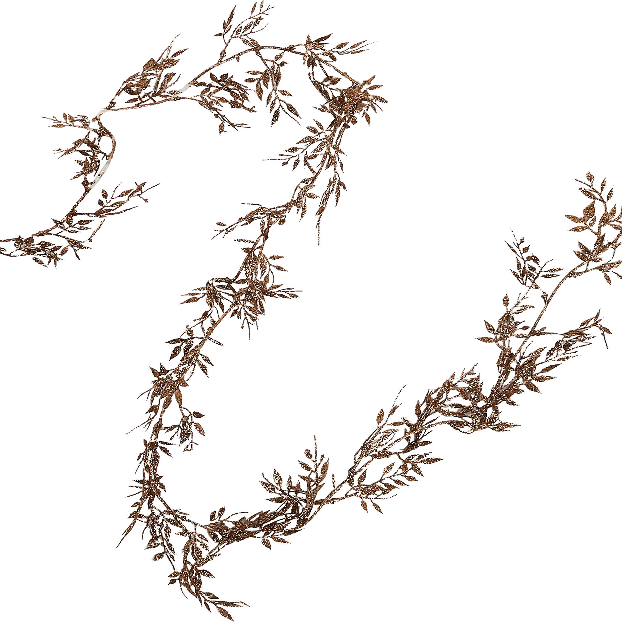 Изображение товара Новогодняя гирлянда из ПВХ золотая 175 см для праздничного оформления