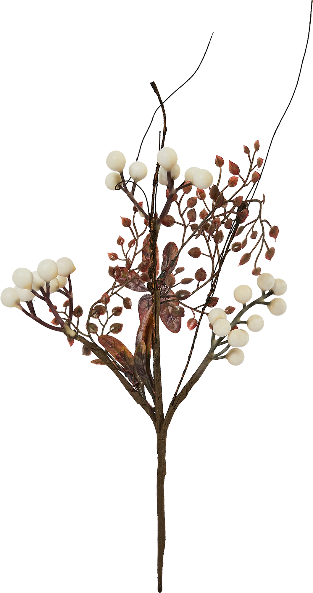 Изображение товара Новогоднее украшение Ветка 28x15 см декоративное праздничное оформление