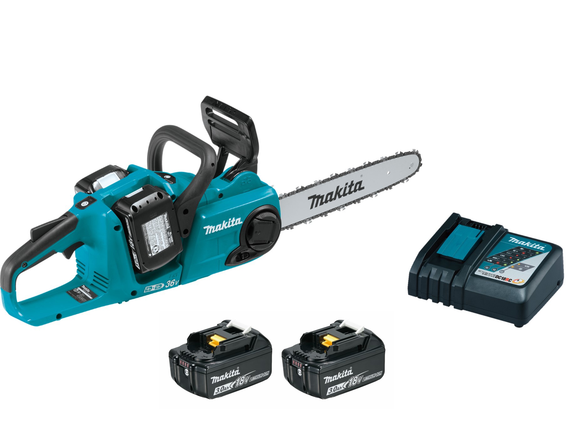 Изображение товара Аккумуляторная пила Makita DUC353 36 В с длиной реза 35 см