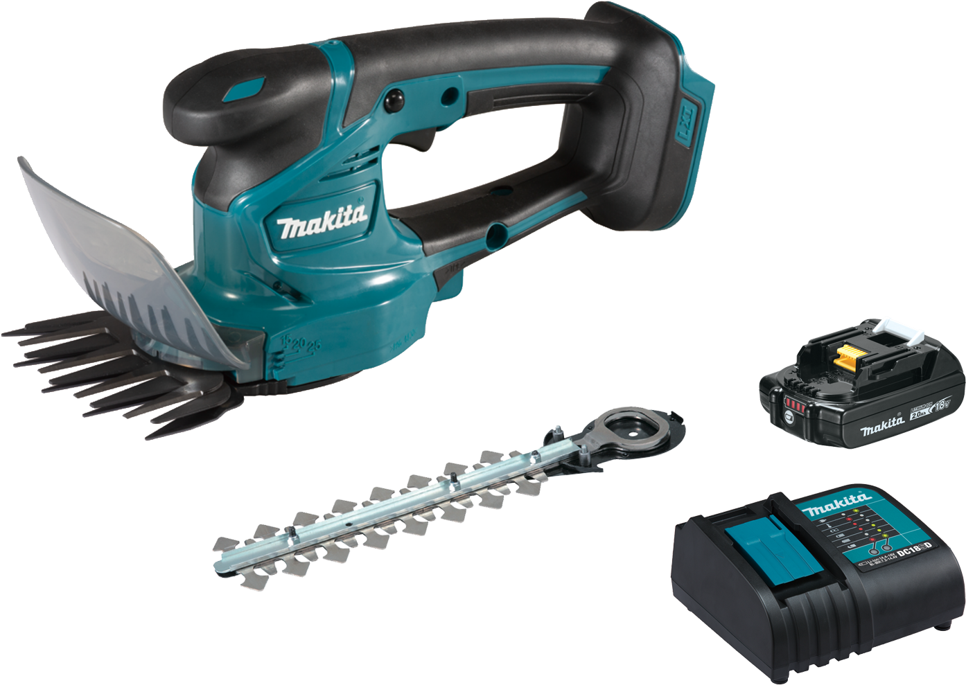 Изображение товара Ножницы аккумуляторные Makita DUM111 18 В 1x1.5 Ач АКБ и ЗУ входит в комплект