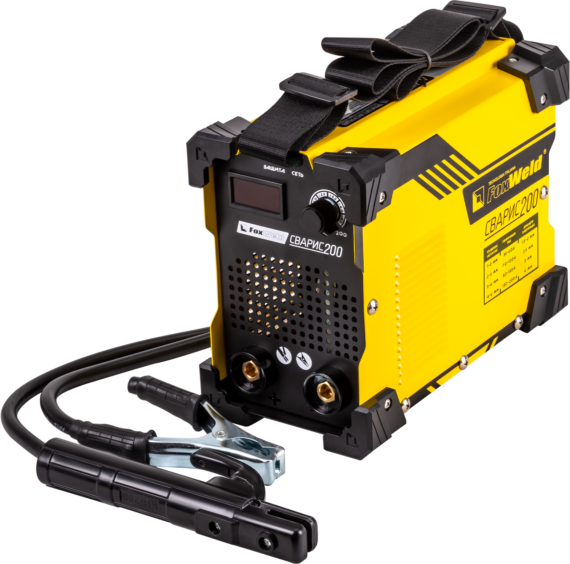 Изображение товара Сварочный аппарат инверторный Foxweld Сварис200, 200 А, до 4 мм