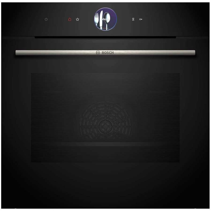 Изображение товара Электрический встраиваемый духовой шкаф Bosch HT6B60F0S 71 л черный с управлением Wi-Fi