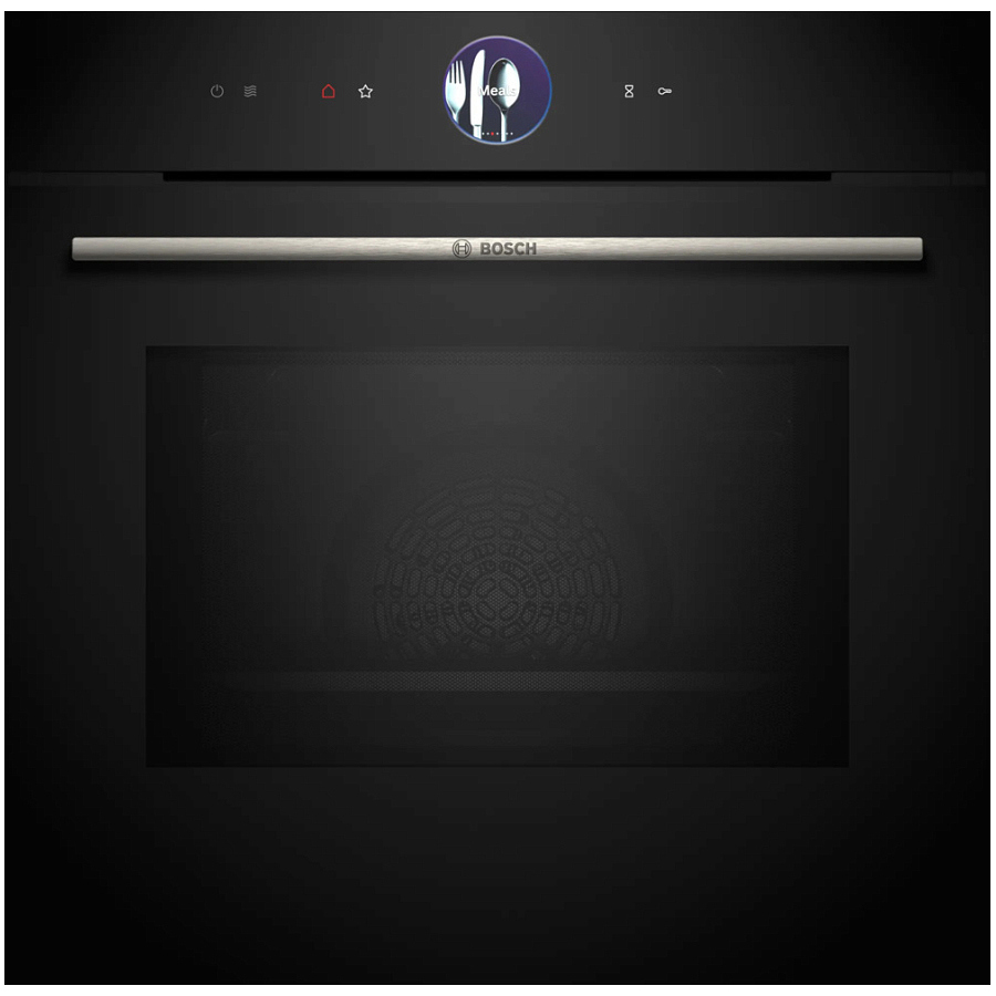 Изображение товара Электрический встроенный духовой шкаф Bosch HT6B6MF0S 67 л черный с таймером