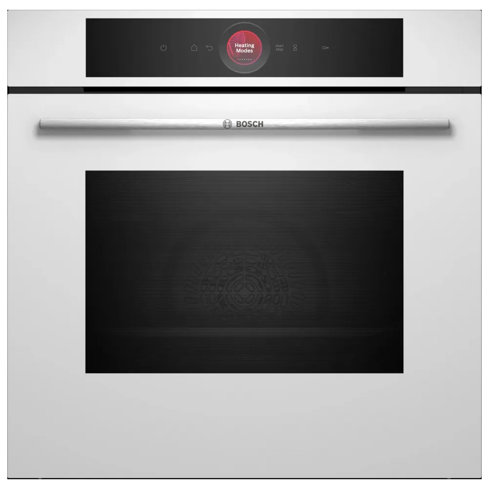 Изображение товара Электрический встроенный духовой шкаф Bosch HBG7341W1 71л серия 8 белый