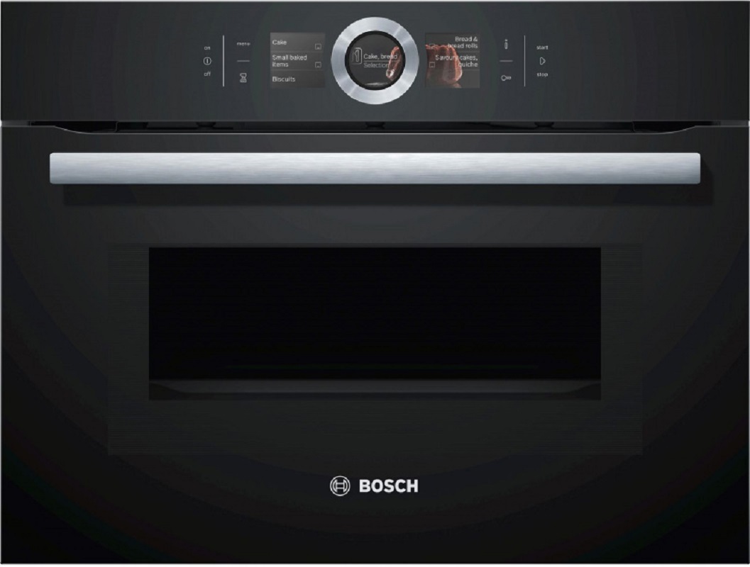 Изображение товара Электрический встраиваемый духовой шкаф Bosch CMG676BB1 45л черный