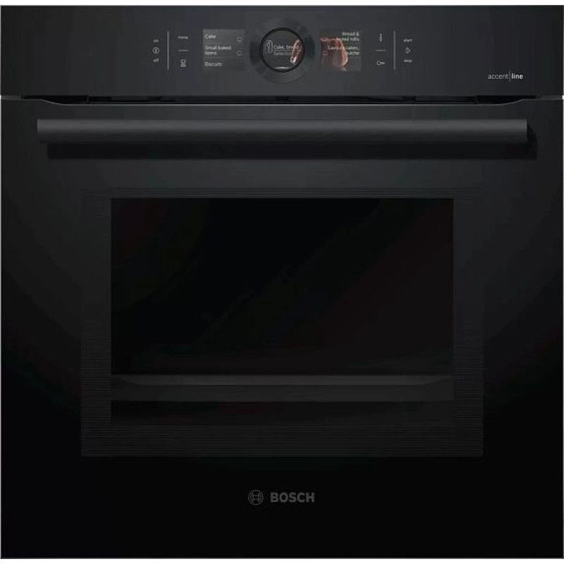 Изображение товара Электрический встраиваемый духовой шкаф Bosch HMG8764C1 59.4x59.5x54.8 см цвет черный