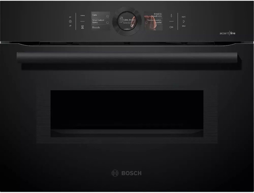 Изображение товара Электрический встраиваемый духовой шкаф Bosch CMG8760C1 59.4x45.5x54.8 см цвет черный