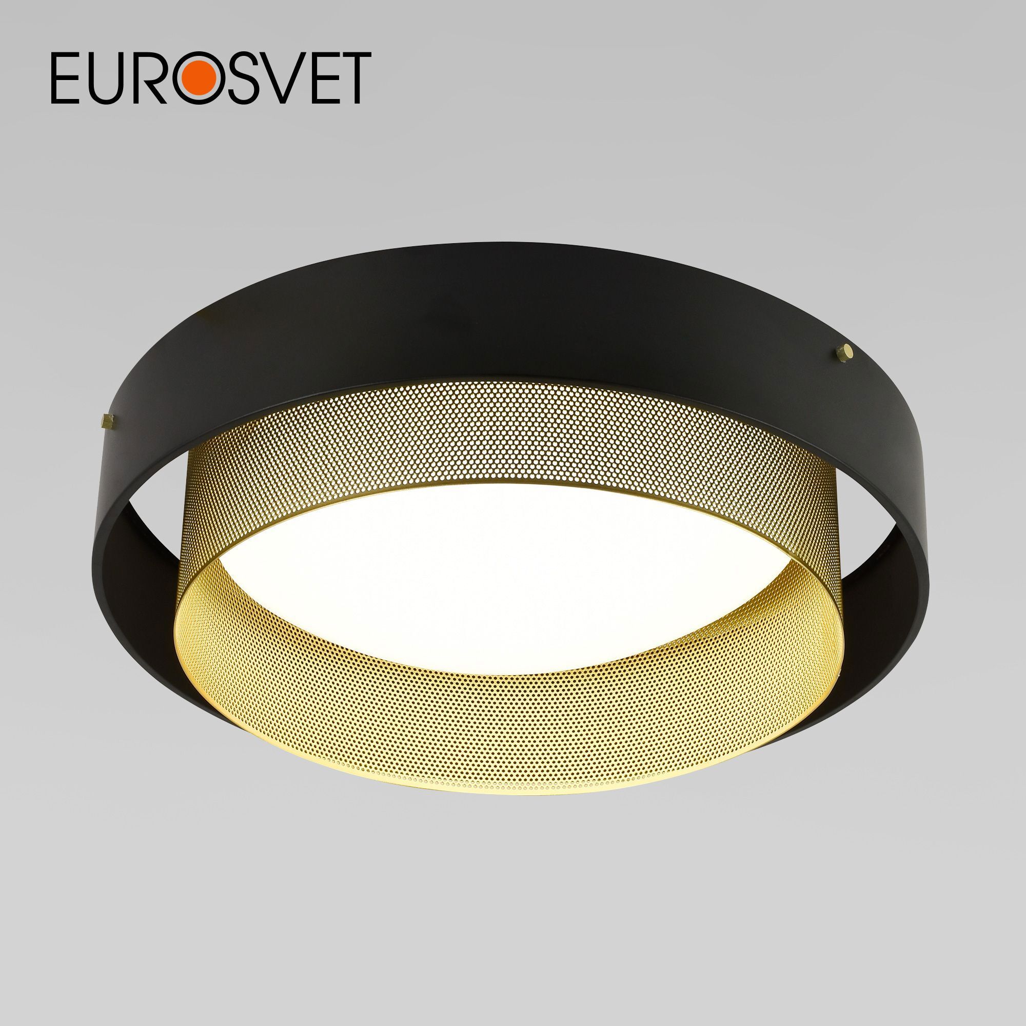 Изображение товара Умный потолочный светильник EUROSVET Imperio 90286/1 возможность регулировки яркости и оттенков бел