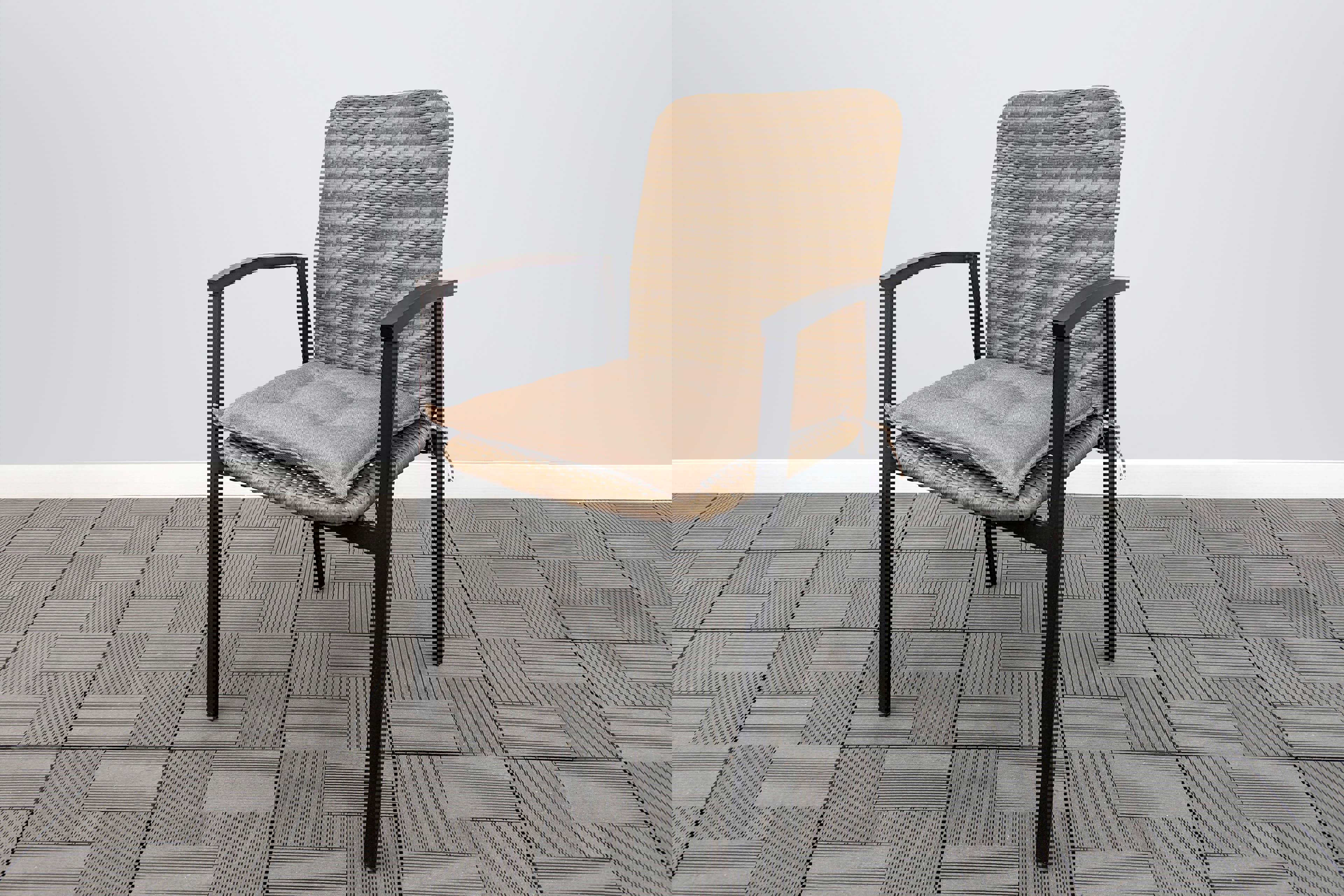 Изображение товара Кресло садовое Warsaw из алюминия и ротанга для дачи