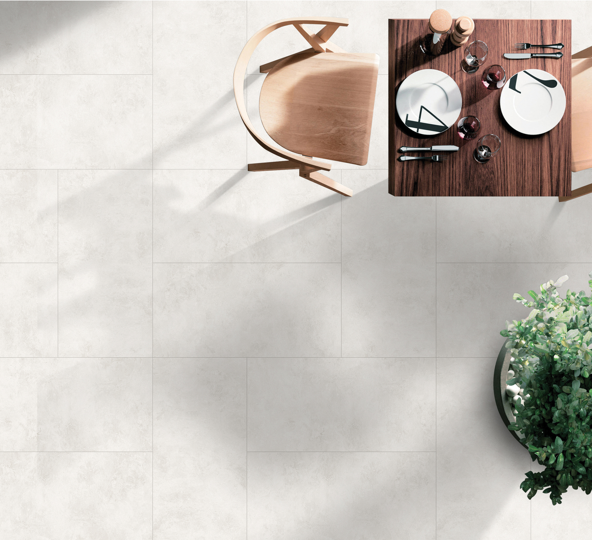 Изображение товара Керамогранит ETERNAL EVA BIANCO 120x60 см, морозостойкий, матовый, для стен и пола