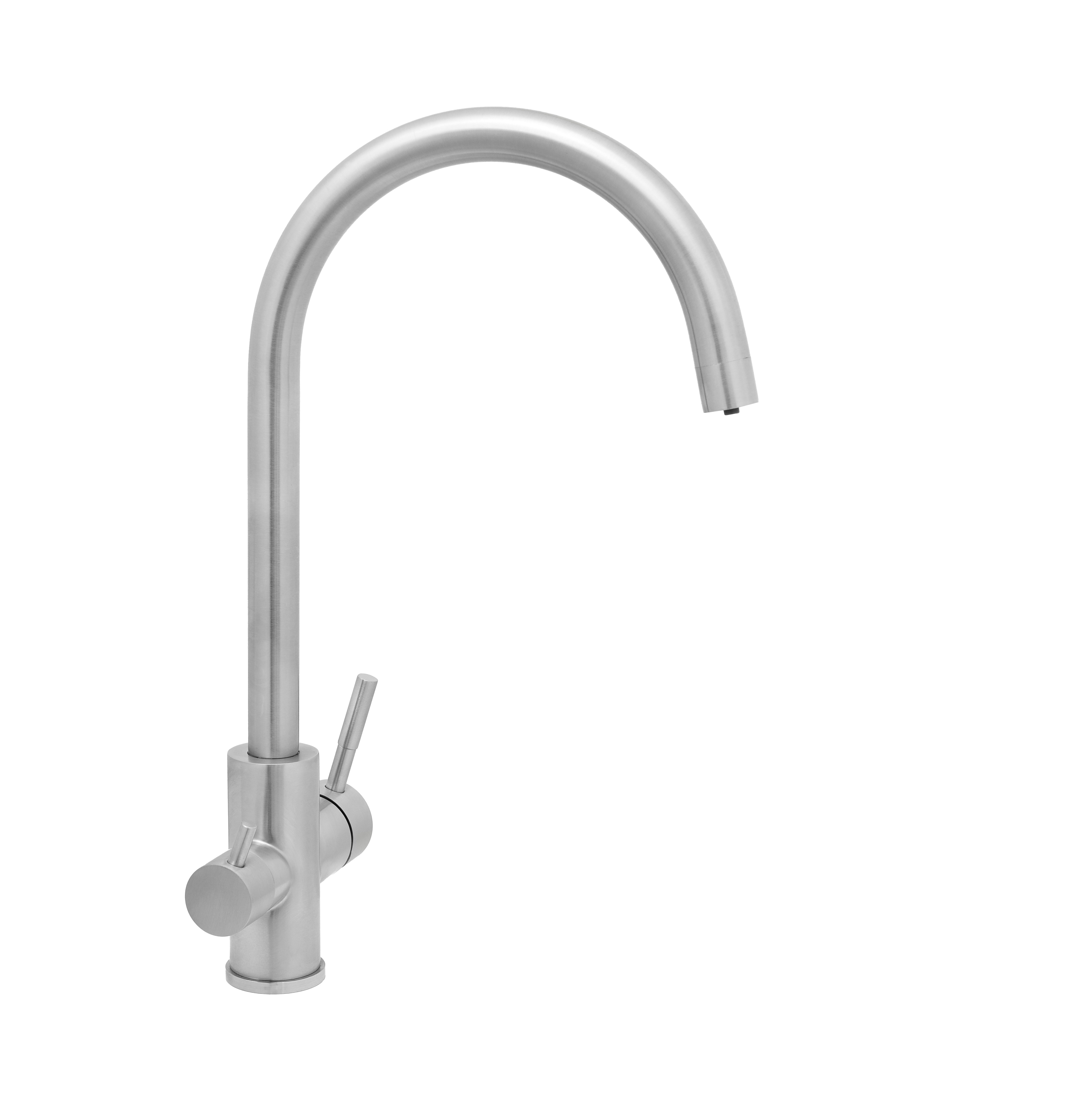 Изображение товара Смеситель для кухни Santrek Aqua-926 с подключением фильтра питьевой воды цвет нержавеющая сталь Изображение товара Смеситель для кухни Santrek Aqua-926 с подключением фильтра питьевой воды цвет нержавеющая сталь