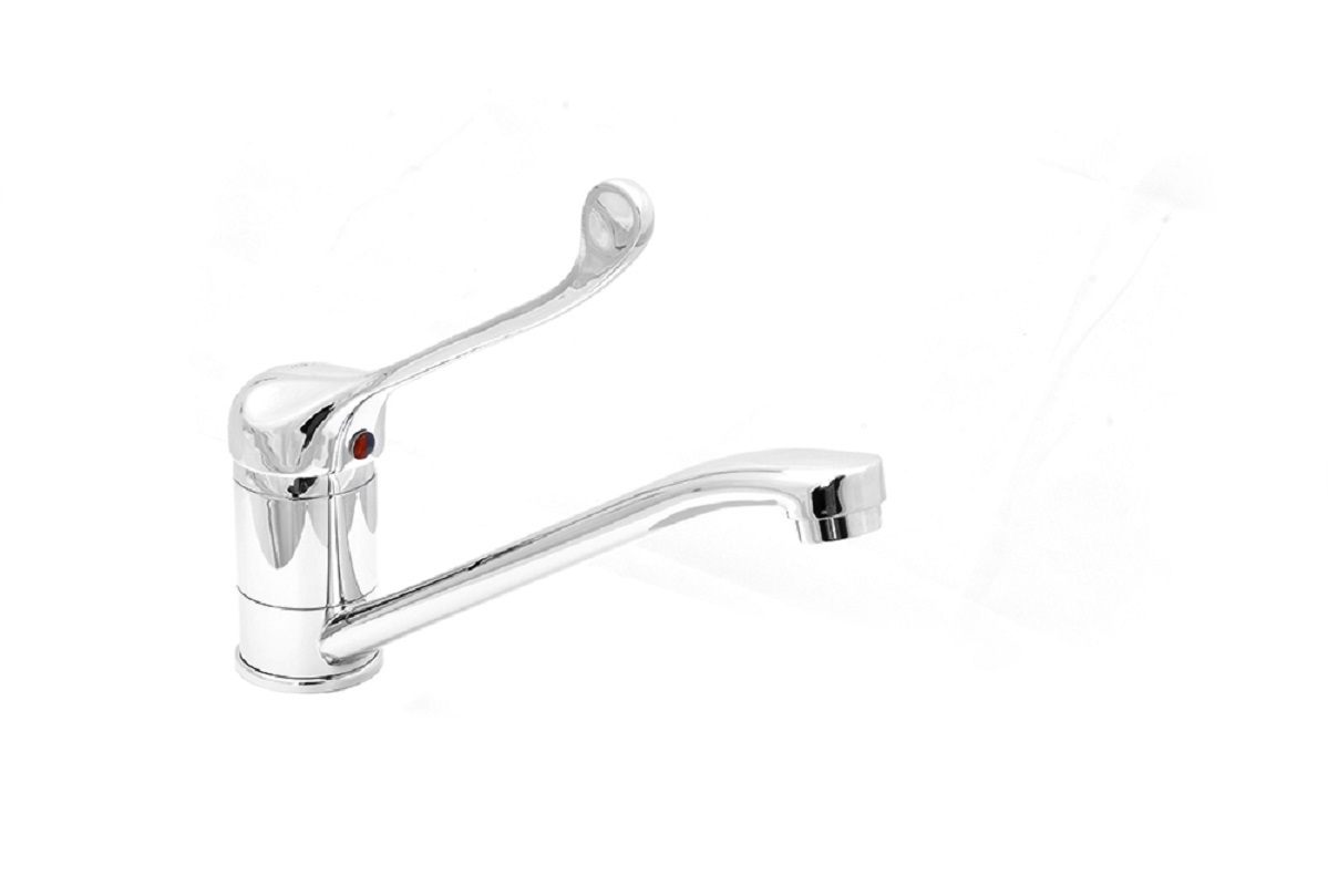 Изображение товара Смеситель Santrek AQUA MODERN SB35 — низкий излив 14 см, однорычажный, латунь