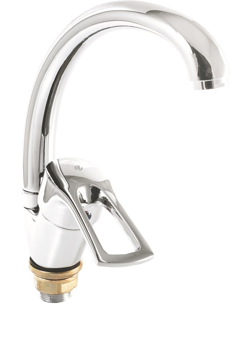 Изображение товара Смеситель для кухни Santrek Aqua-610 SB08 излив 19 см цвет хромированный