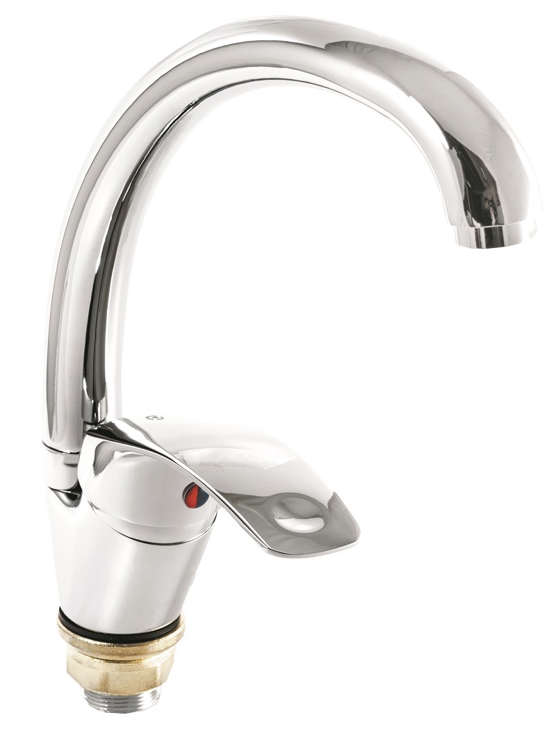 Изображение товара Смеситель SANTREK AQUA MODERN 19 см, однорычажный, хромированный