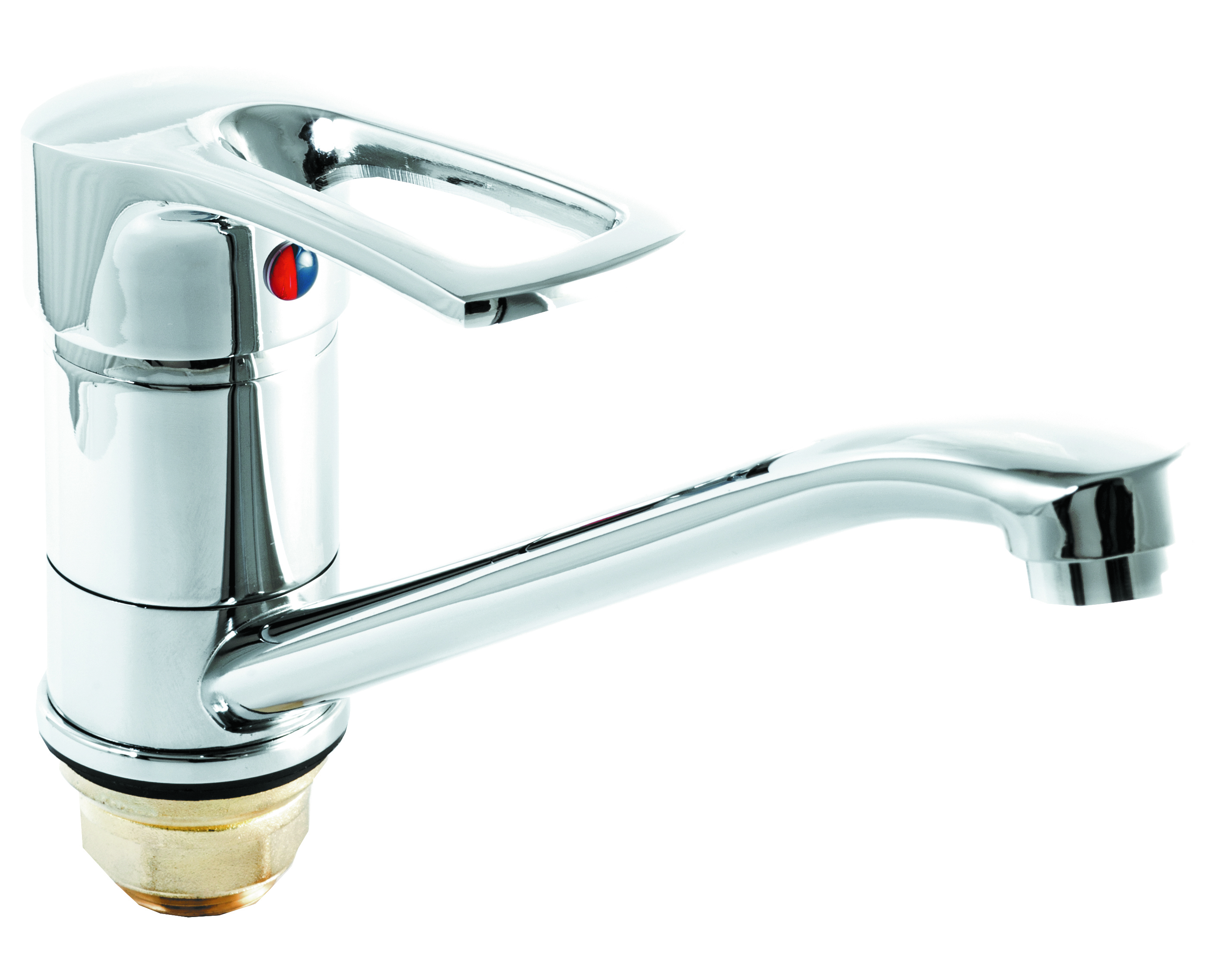 Изображение товара Смеситель для кухни Santrek Aqua-620 SB08 излив 13 см цвет хромированный