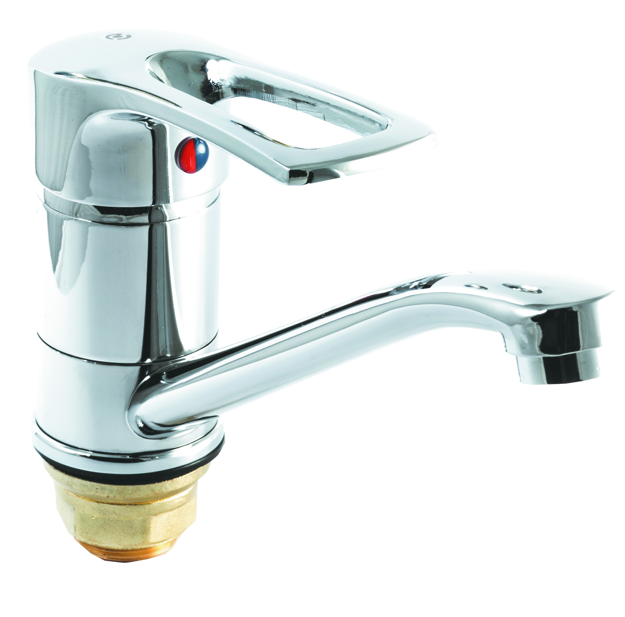 Изображение товара Смеситель для кухни Santrek Aqua-630 SB08 излив 11 см цвет хромированный