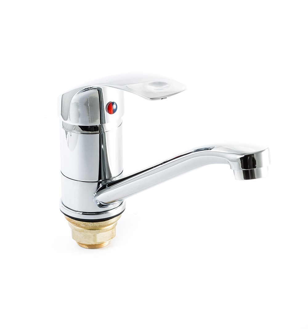Изображение товара Смеситель для кухни Santrek Aqua-630 SB70 излив 11 см цвет хромированный Изображение товара Смеситель для кухни Santrek Aqua-630 SB70 излив 11 см цвет хромированный