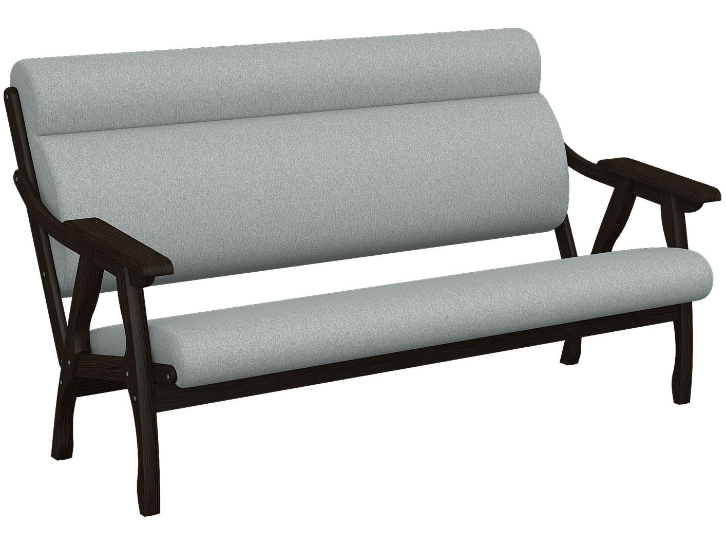 Изображение товара Диван Мебелик Вега 161x95 см цвет серый