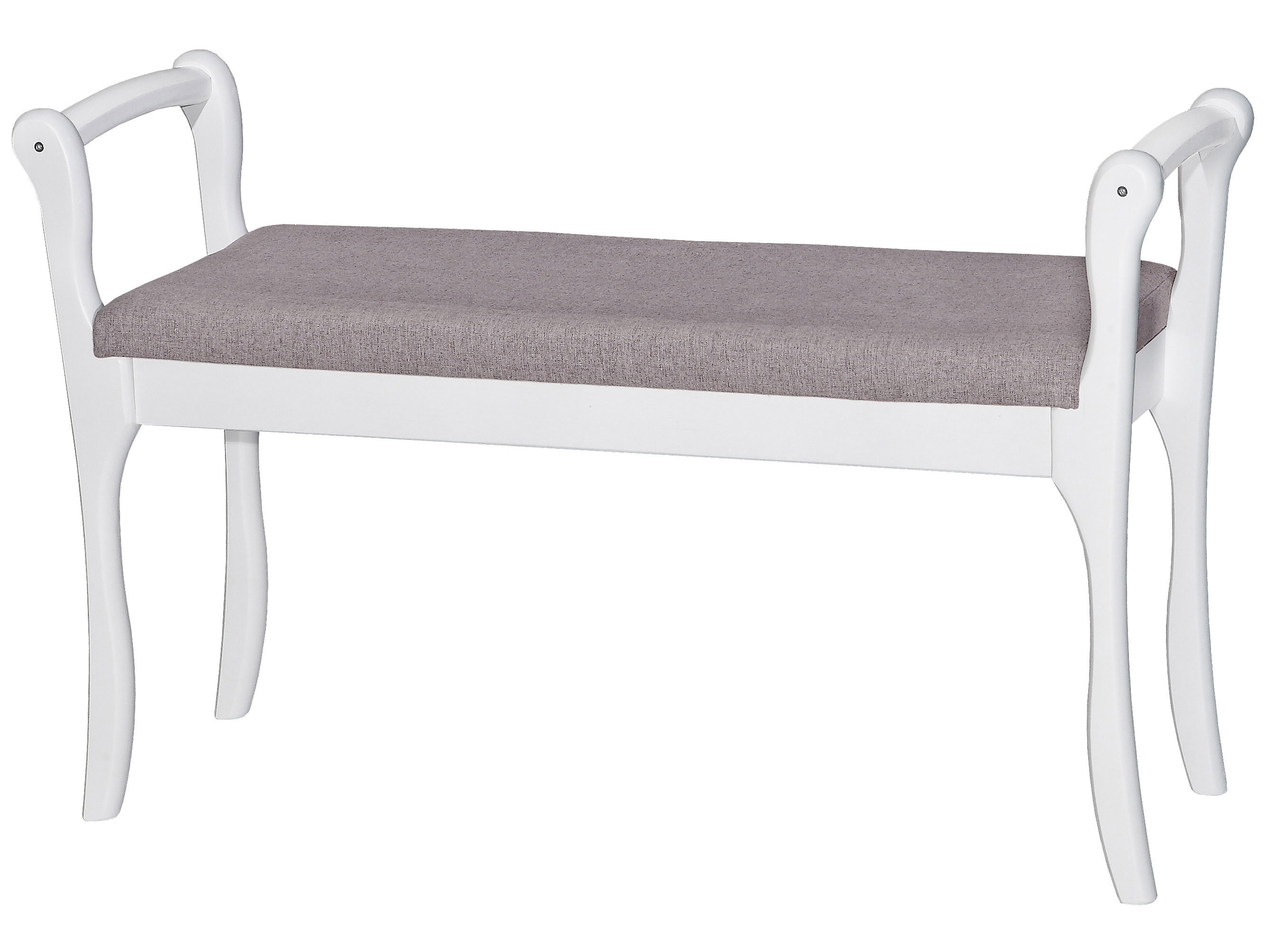 Изображение товара Скамья для ног Мебелик 7572 108x68 см цвет серо-розовый