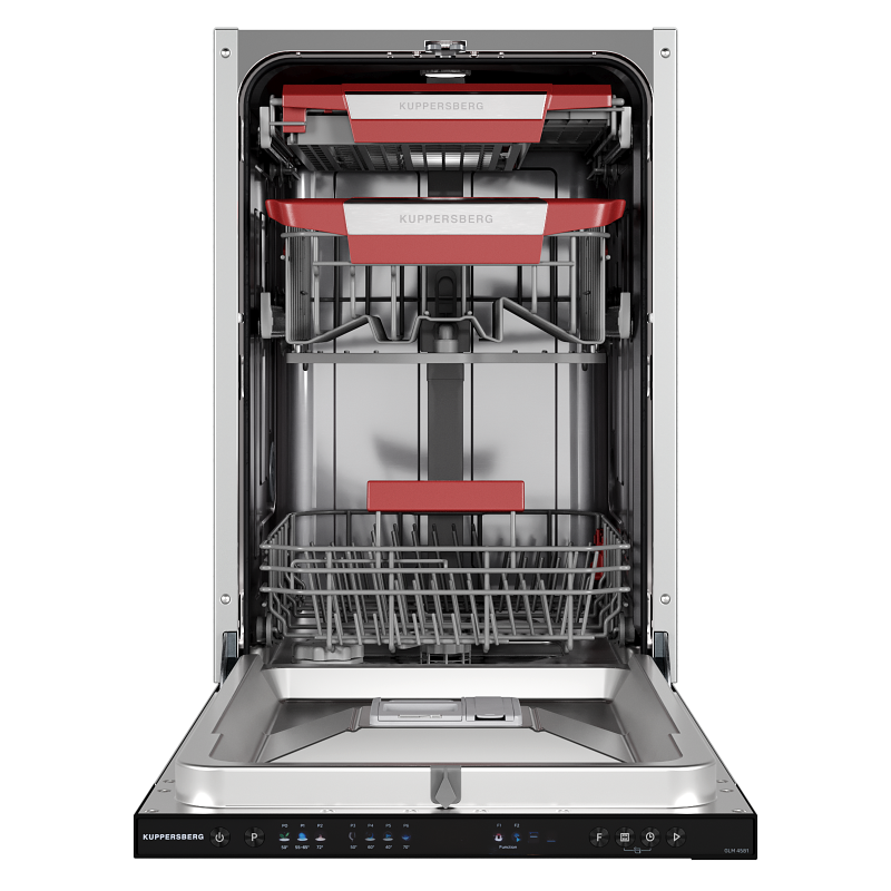 Изображение товара Встраиваемая посудомоечная машина Kuppersberg GLM 4581 45 см серый