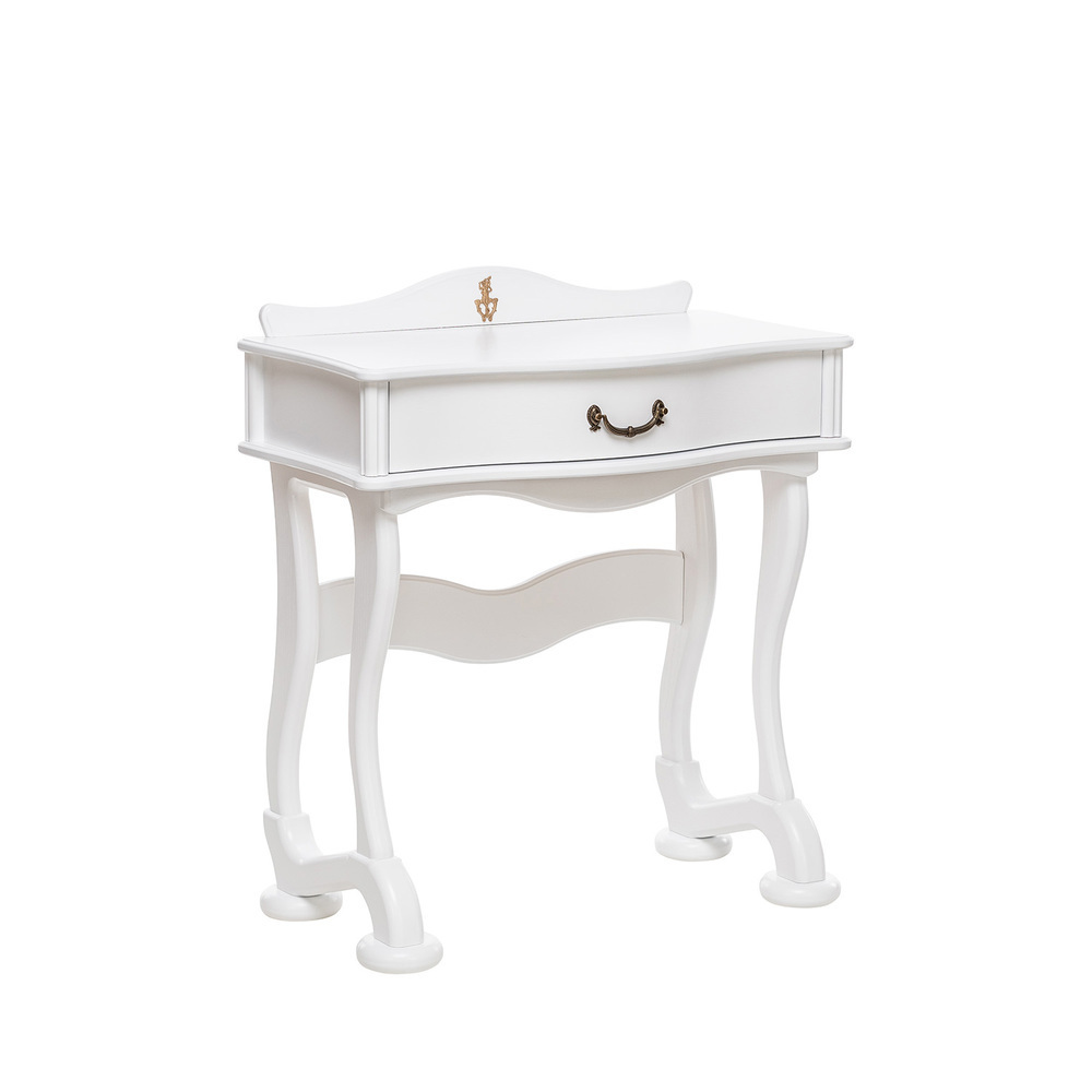 Изображение товара Туалетный стол Прайм 75x85x41.5 см цвет молочный