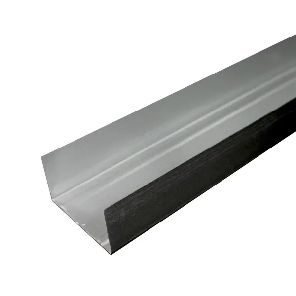 Профиль направляющий (ПН) 0.4 мм 75x3000 мм