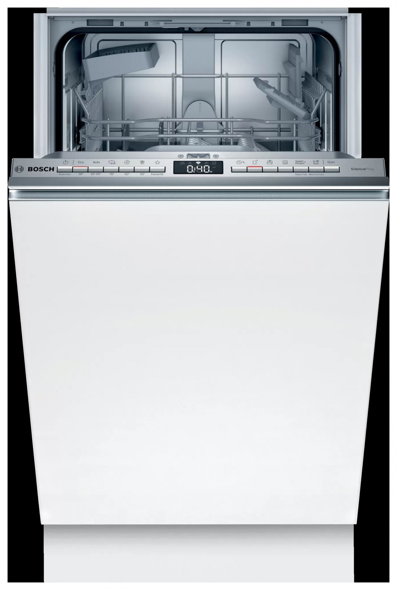Изображение товара Встраиваемая посудомоечная машина Bosch SPV4EKX29E 45 см 6 программ белая