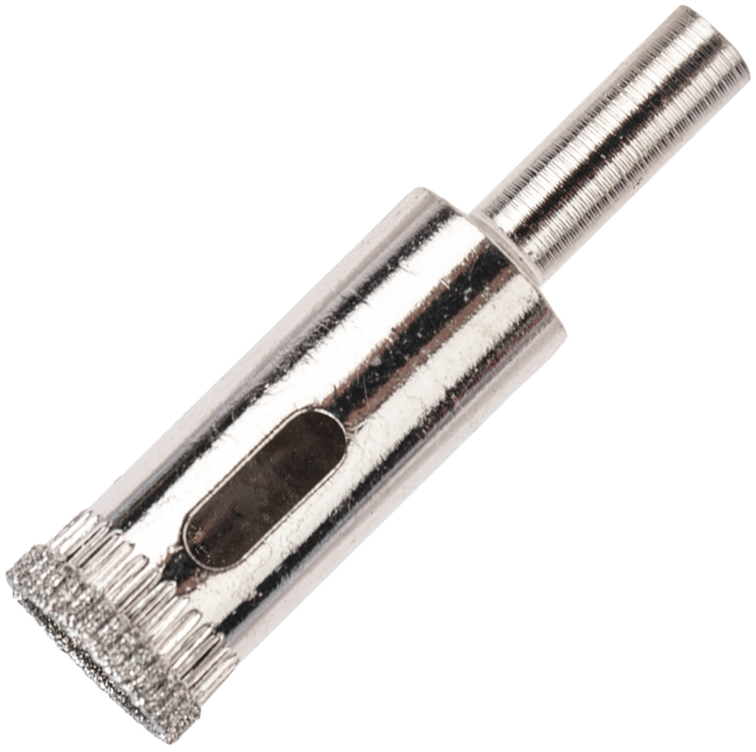 Изображение товара Алмазное сверло по керамике и стеклу Kranz 14 мм трубчатое для точных отверстий