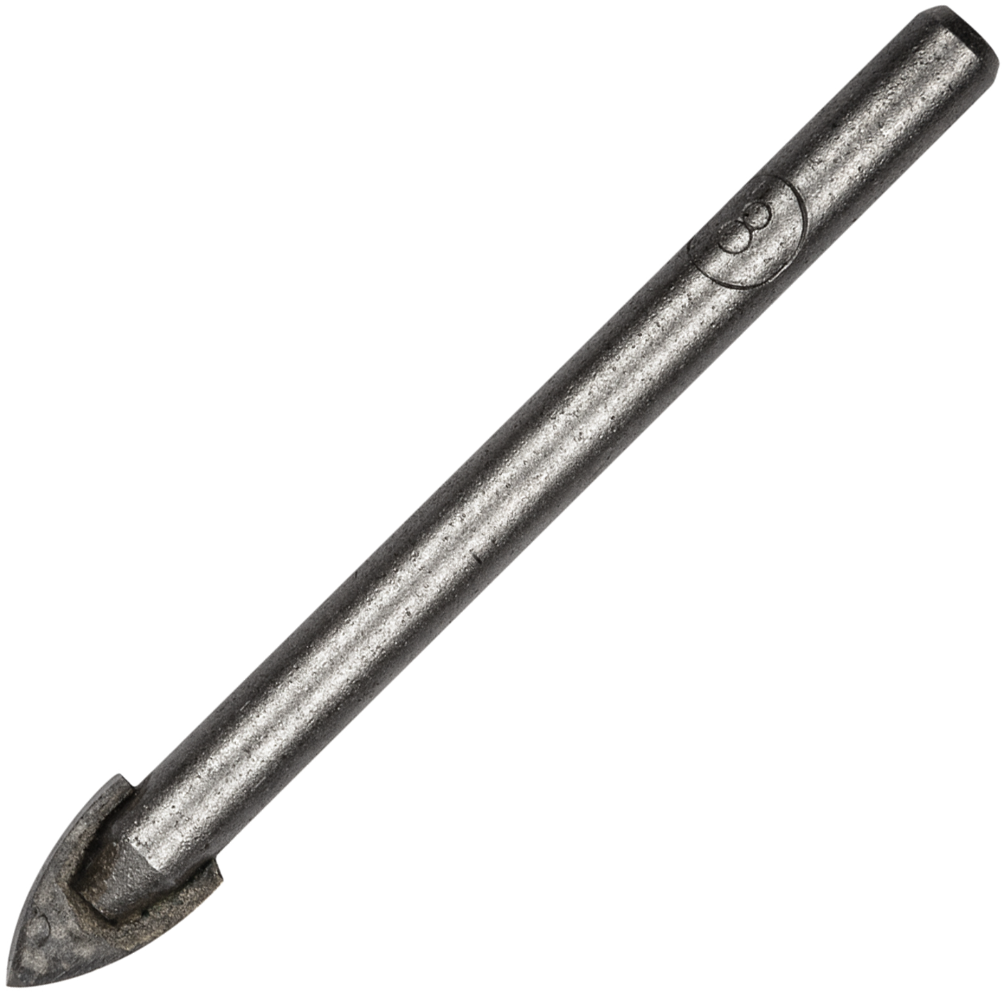 Изображение товара Сверло по стеклу и керамике Kranz цилиндрический хвостовик 8 мм