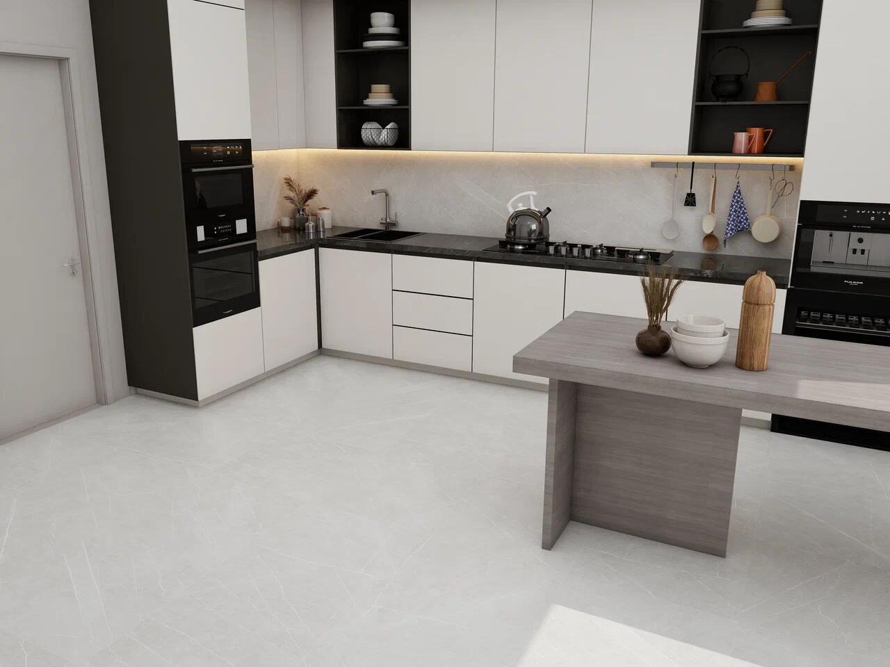 Изображение товара Керамогранит Bluezone Toros White Sugar 60x60 см для интерьера и фасада