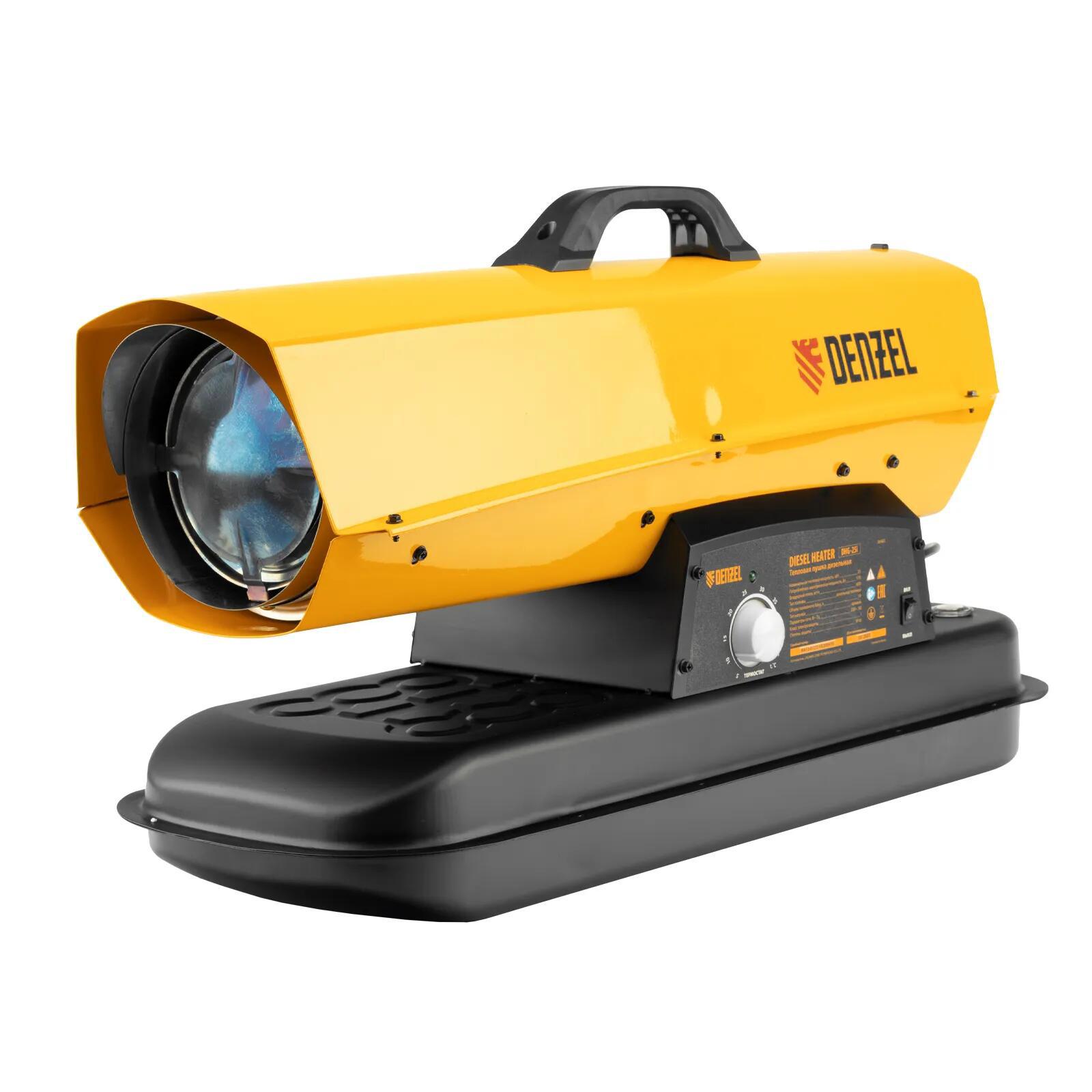 Изображение товара Дизельная тепловая пушка Denzel DHG-25i 25 кВт для обогрева помещений