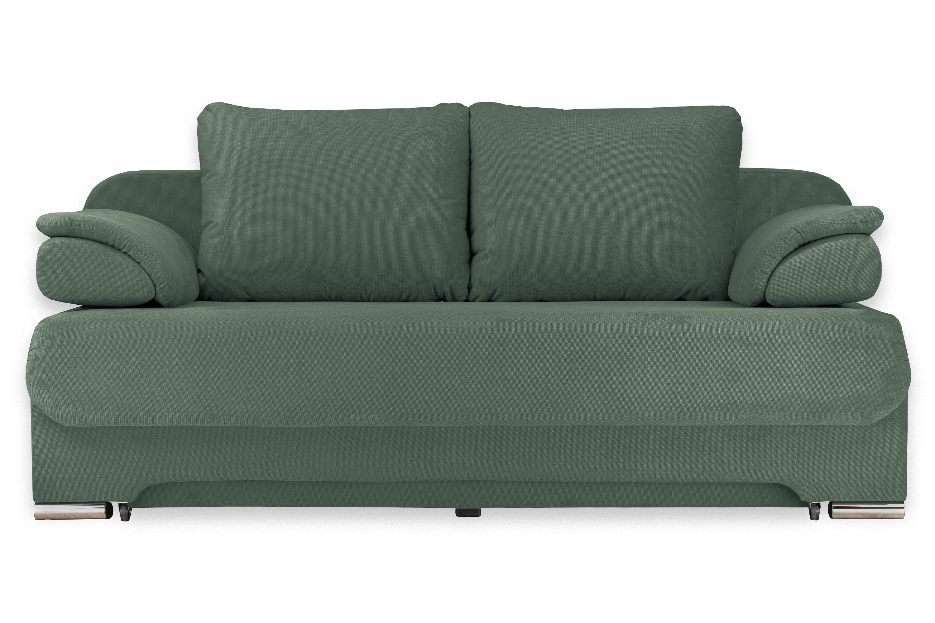 Изображение товара Диван Ramart Design Биг-Бен 80622853 велюр зеленый 1920х95х1030 см современный дизайн