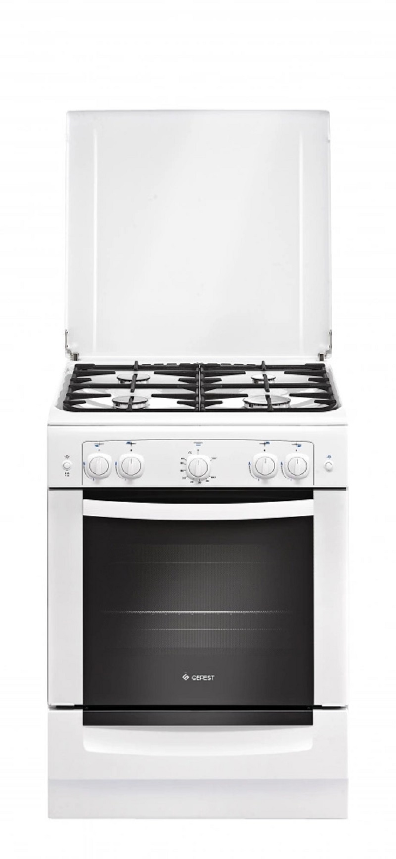 Изображение товара Газовая плита с духовкой GEFEST ПГ 6100-02 0009 60 см 4 конфорки белая