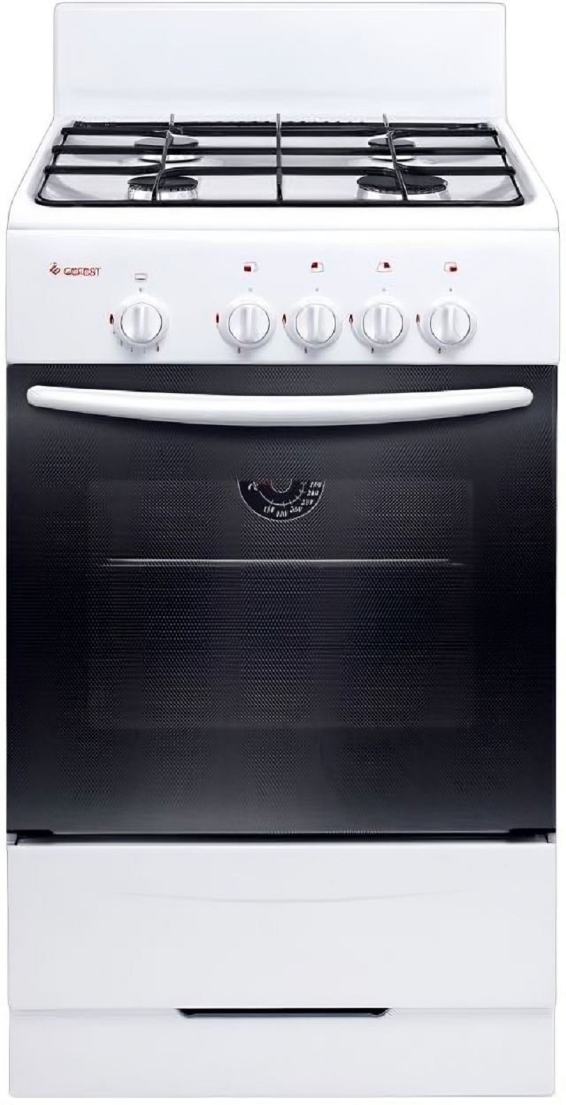 Изображение товара Газовая плита с духовкой Gefest ПГ 3200-08 К35 50 см 4 конфорки белая