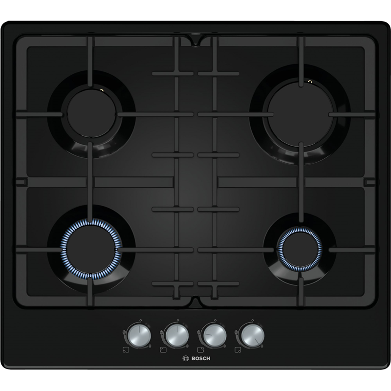 Изображение товара Газовая варочная панель Bosch HSGVS6FQ00 58.2 см 4 конфорки цвет черный