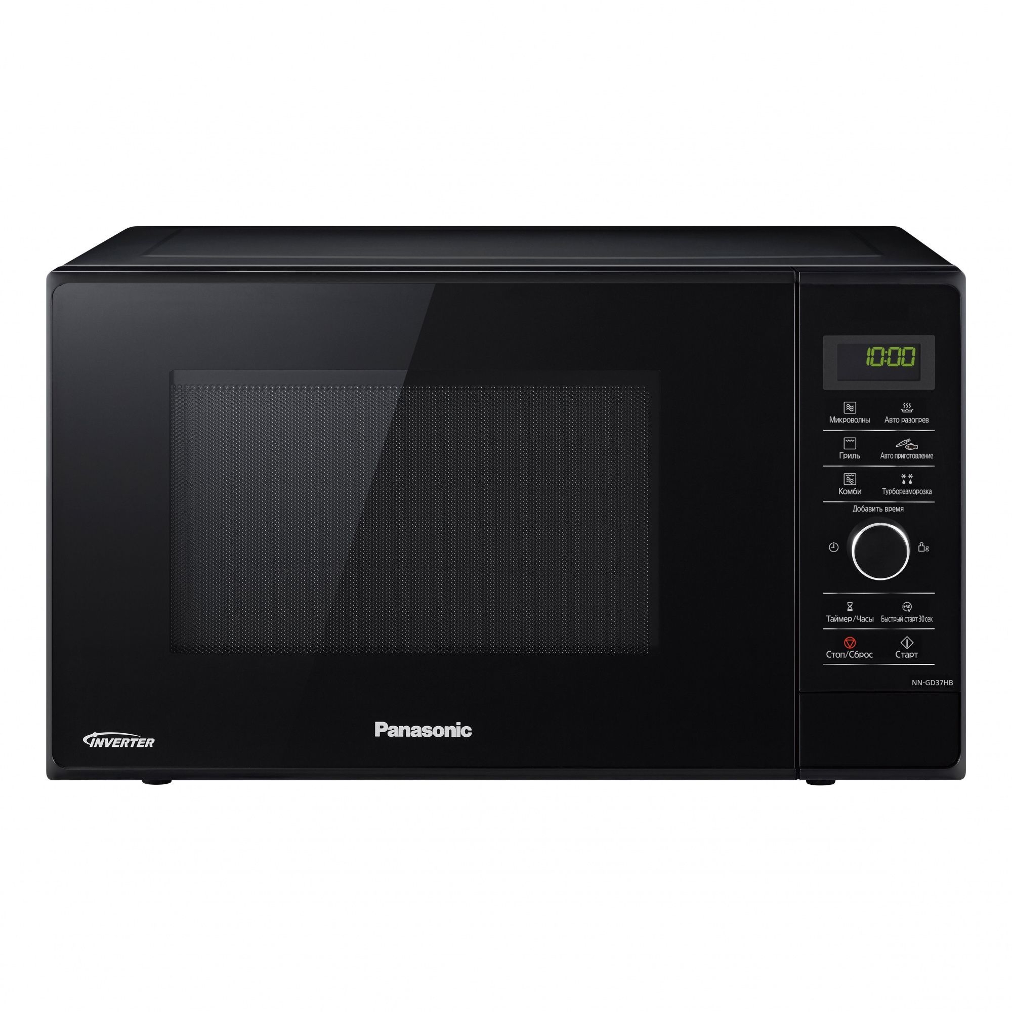 Изображение товара Микроволновая печь Panasonic NN-GD37HBZPE 23 л гриль 1000 Вт черная