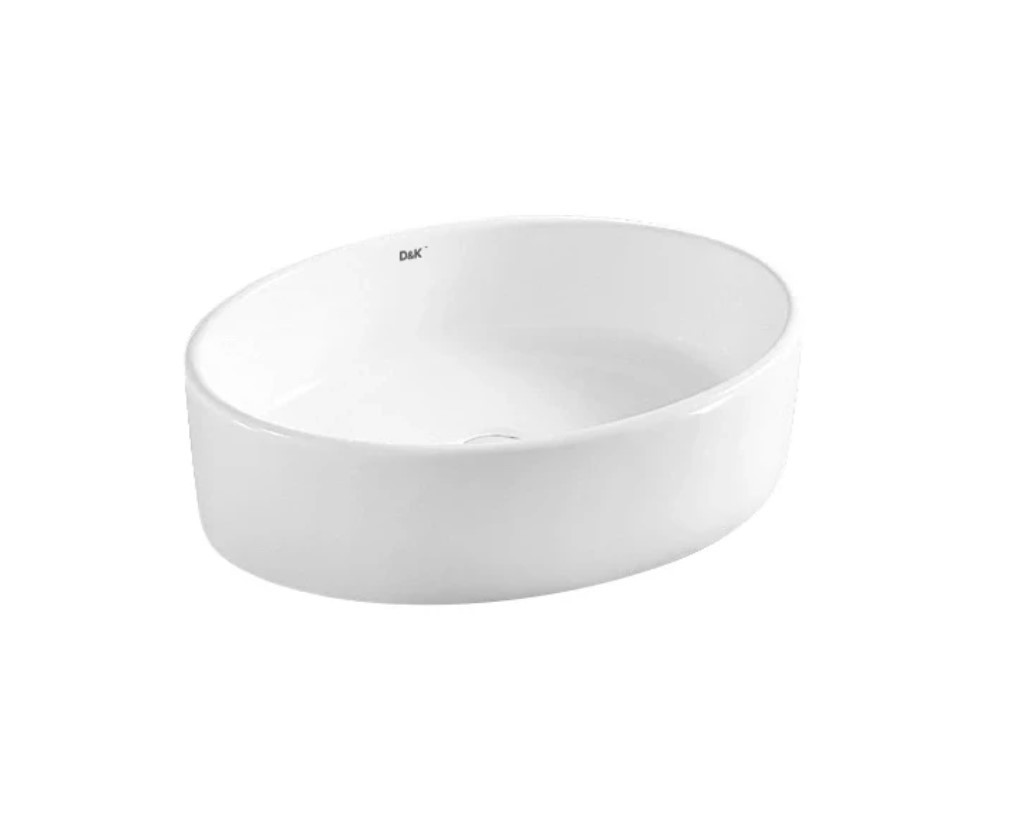 Изображение товара Раковина накладная D&k matrix DT1390316 50см цвет белый