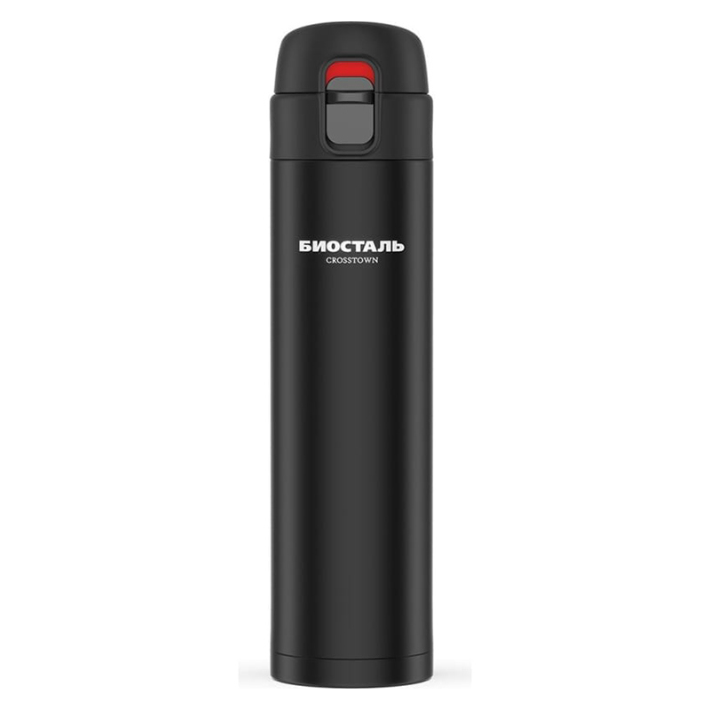 Изображение товара Термос из нержавеющей стали 420 мл Biostal Crosstown с защитой от случайного открывания