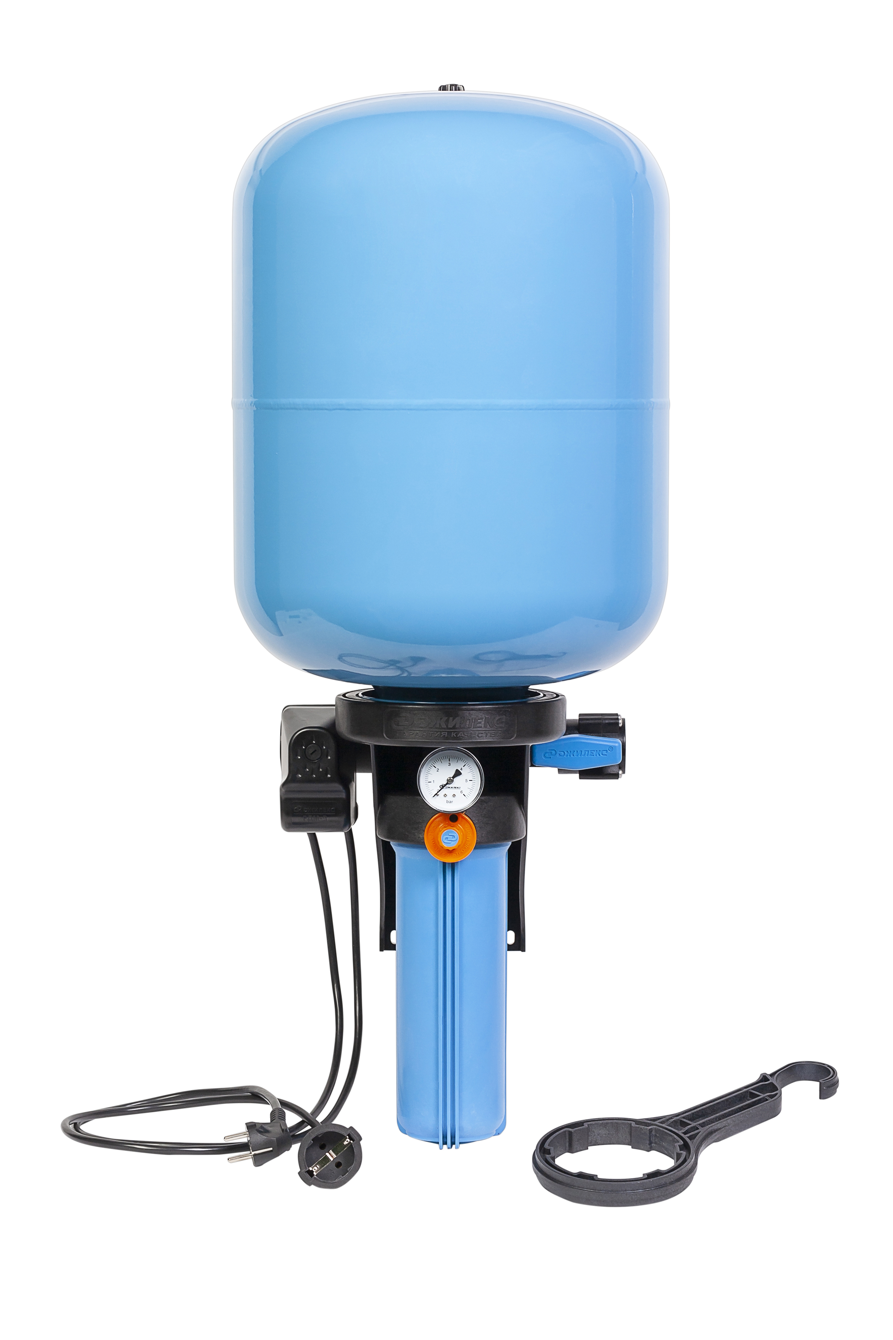 Изображение товара Автоматическая система водоснабжения Джилекс КРАБ-Т MS10 50 л сталь синий для частных домов