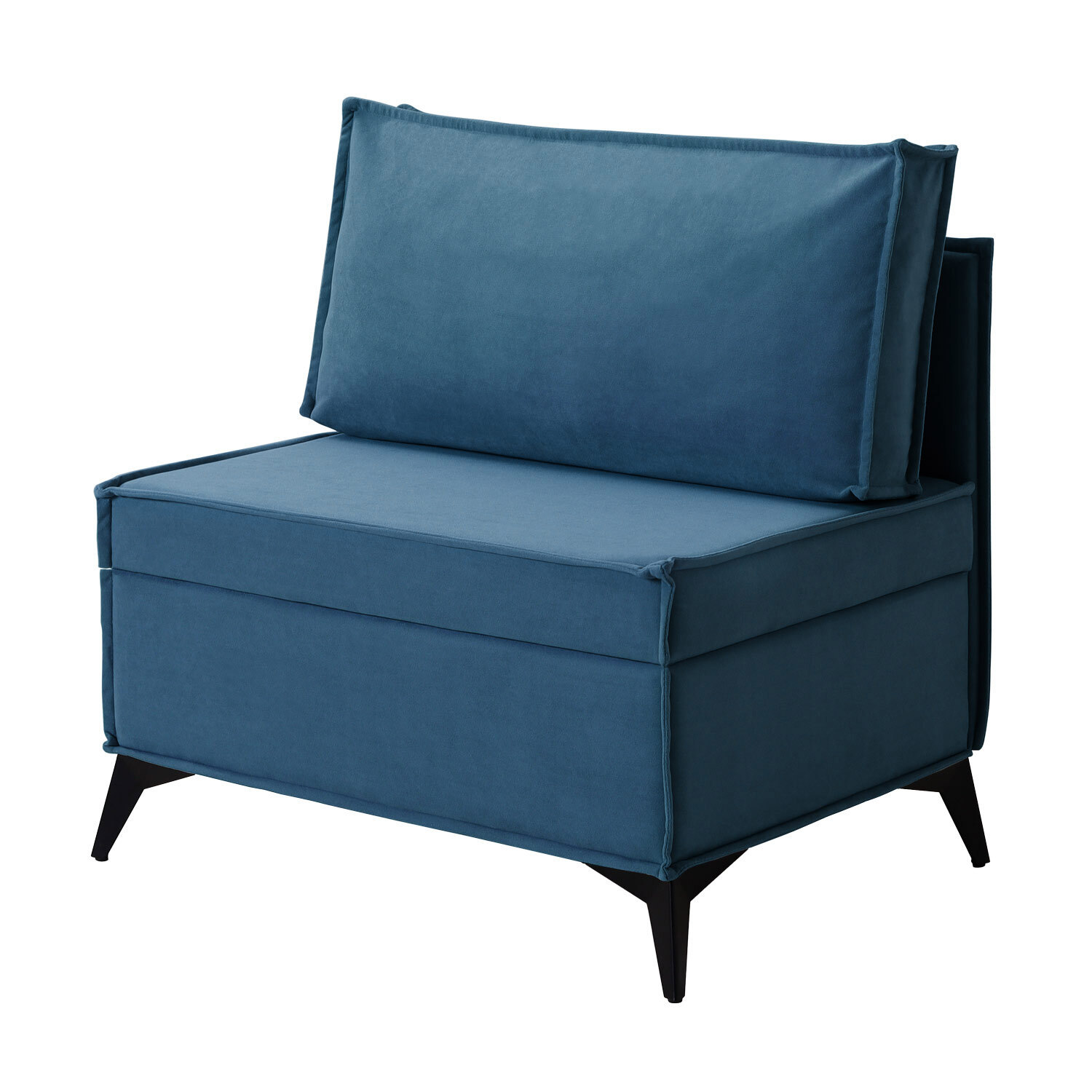 Изображение товара Диван прямой Норта Loft xs 4657810337251 83x80x58.5 см велюр цвет vivaldi 13