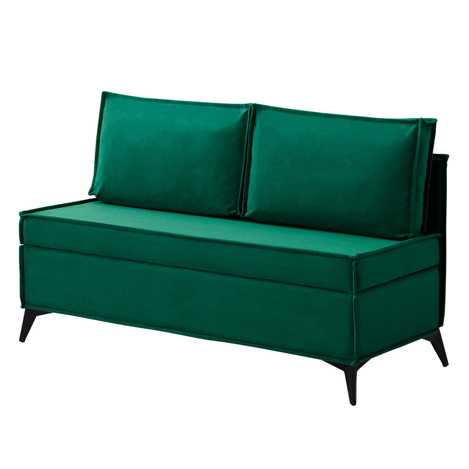 Изображение товара Диван прямой Норта Loft xs 4657810337404 133x80x58.5 см велюр цвет vivaldi 11