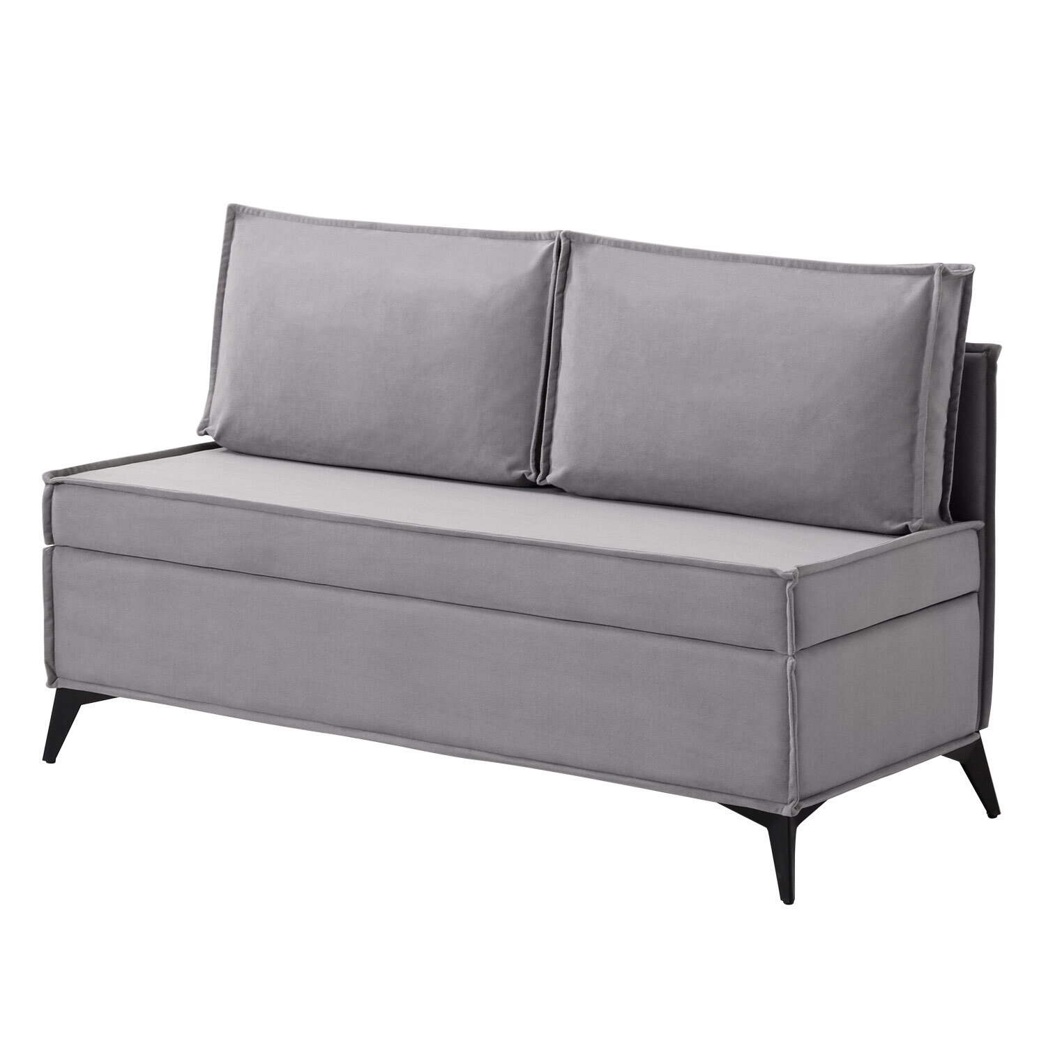 Изображение товара Диван прямой Норта Loft xs 4657810337381 133x80x58.5 см велюр цвет vivaldi 07