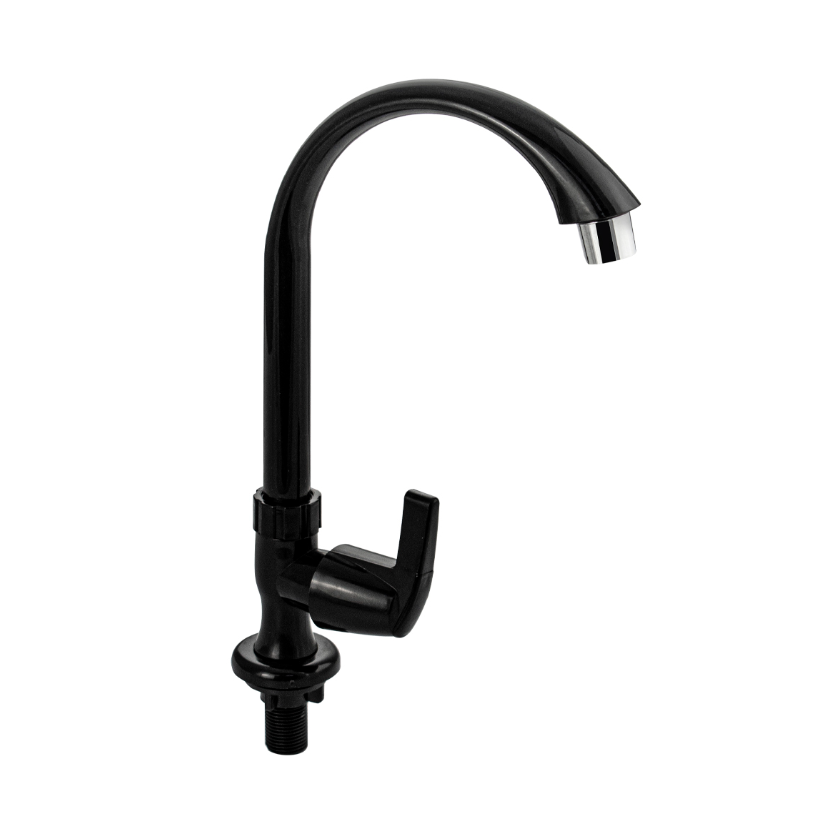 Изображение товара Кран для холодной воды Brimix Кран на одну воду излив 22 см цвет черный