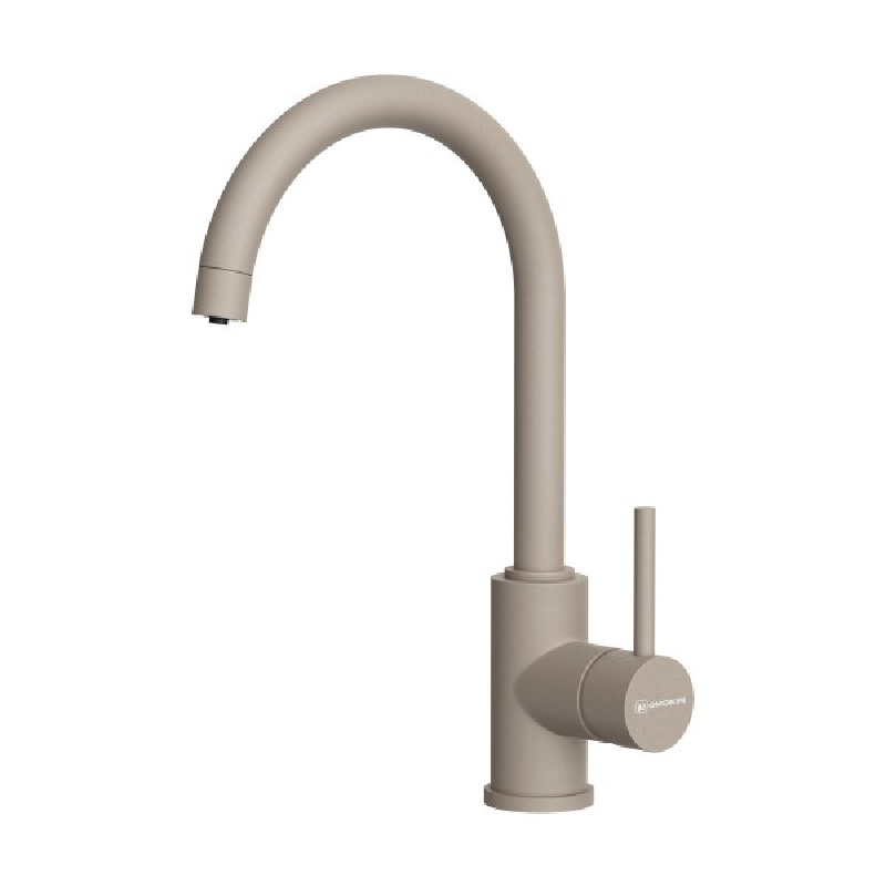 Изображение товара Смеситель для кухни Omoikiri Shinagawa 2 Plus бежевый 22.6 см поворотный фильтрованный вода