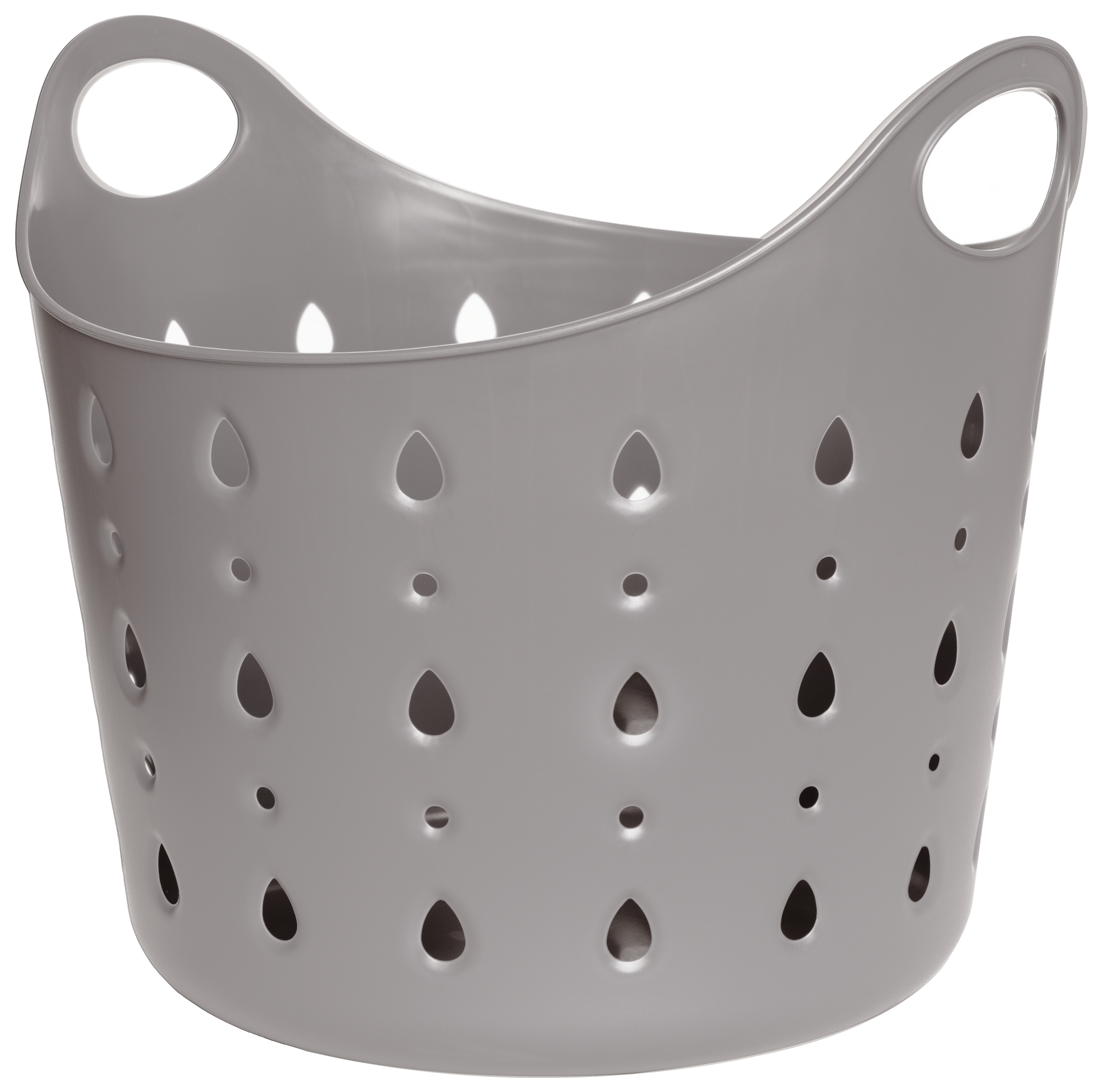 Изображение товара Корзина для белья Berossi CubaLibra ИК 74865001 15 л дымчато-серый